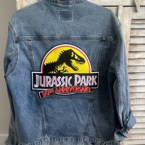 Jurassic Park 30th Anniversary  Denim Jacket - Unisex size Medium.
